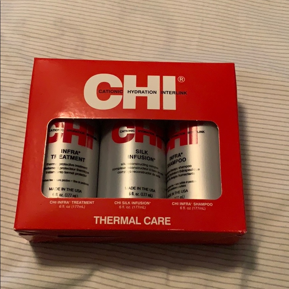 Chi lava thermal care hair products tiro